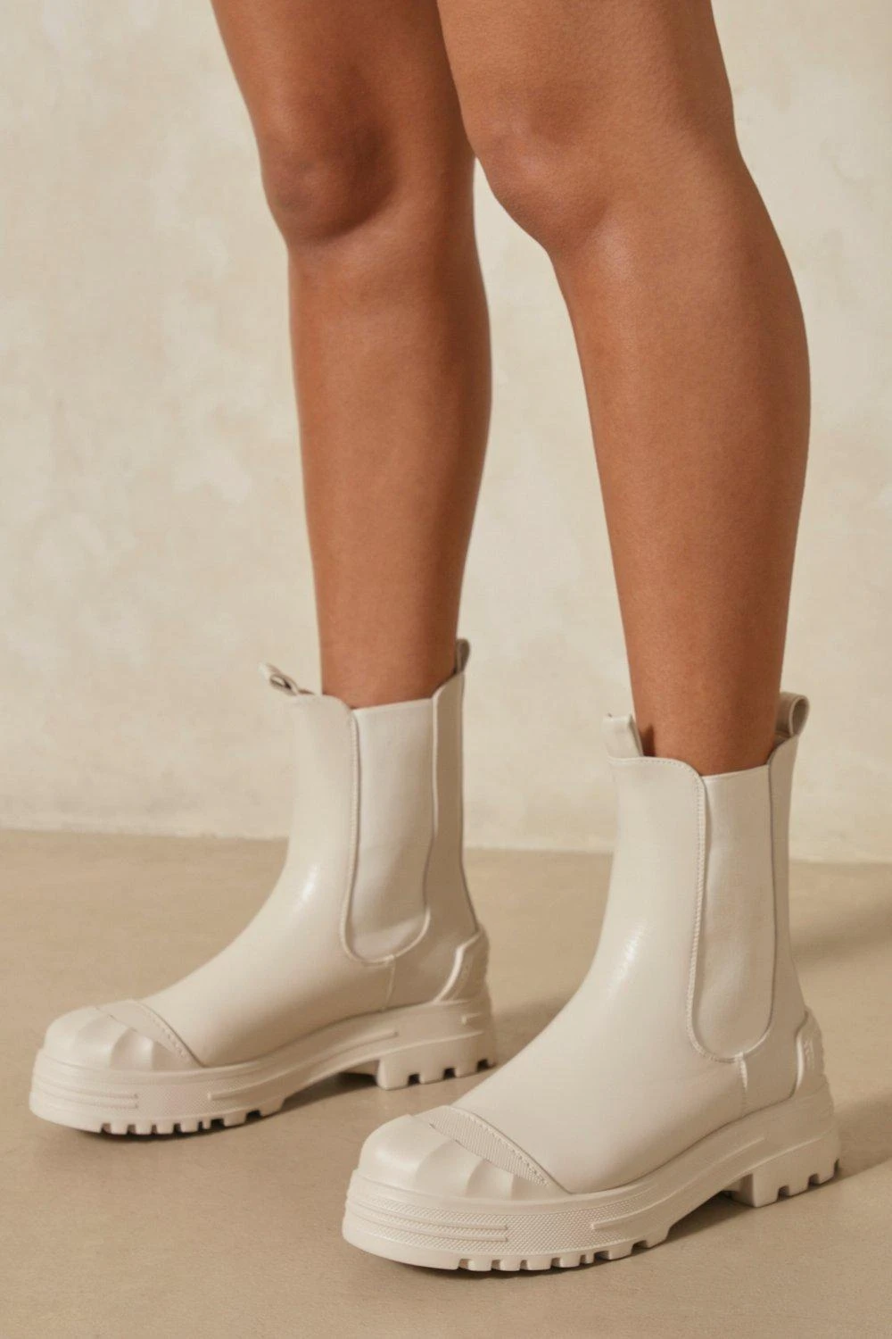 Rubber Toe Detail Ankle Boots 3 Rubber Toe Detail Ankle Boots