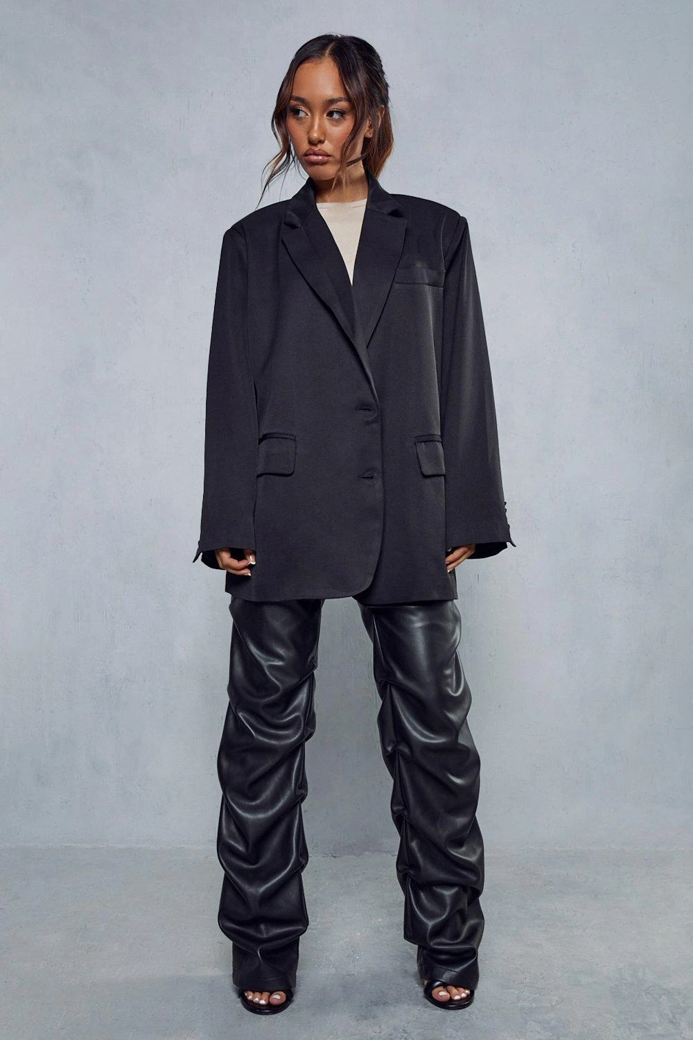 Boxy Grandad Oversized Blazer 6 Boxy Grandad Oversized Blazer - Image 4