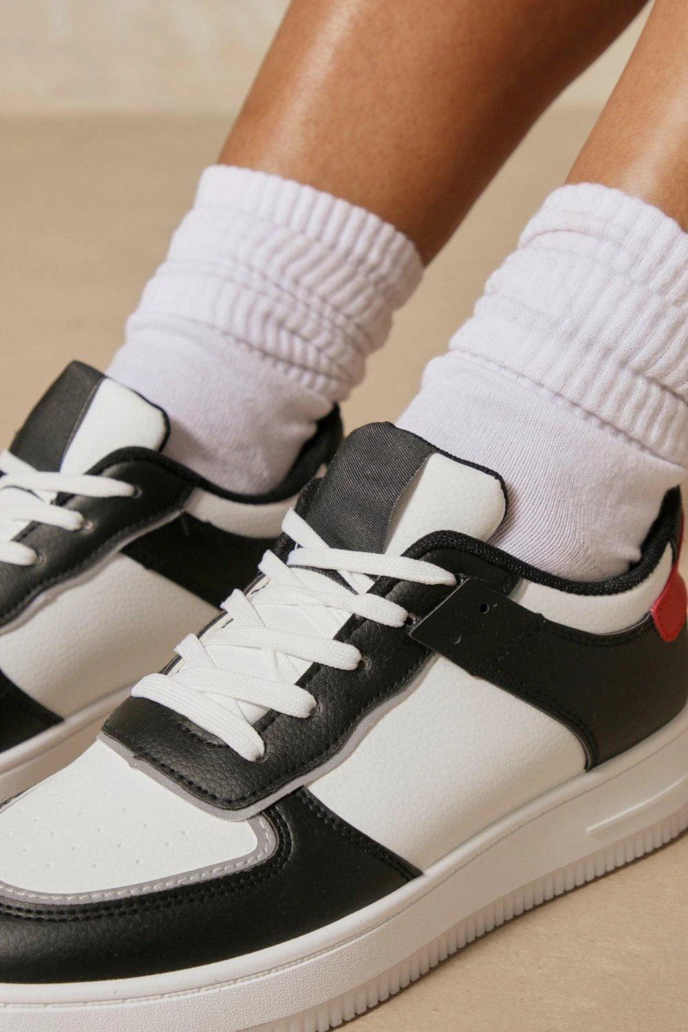 Contrast Panelled Trainers 4 Contrast Panelled Trainers - Image 2