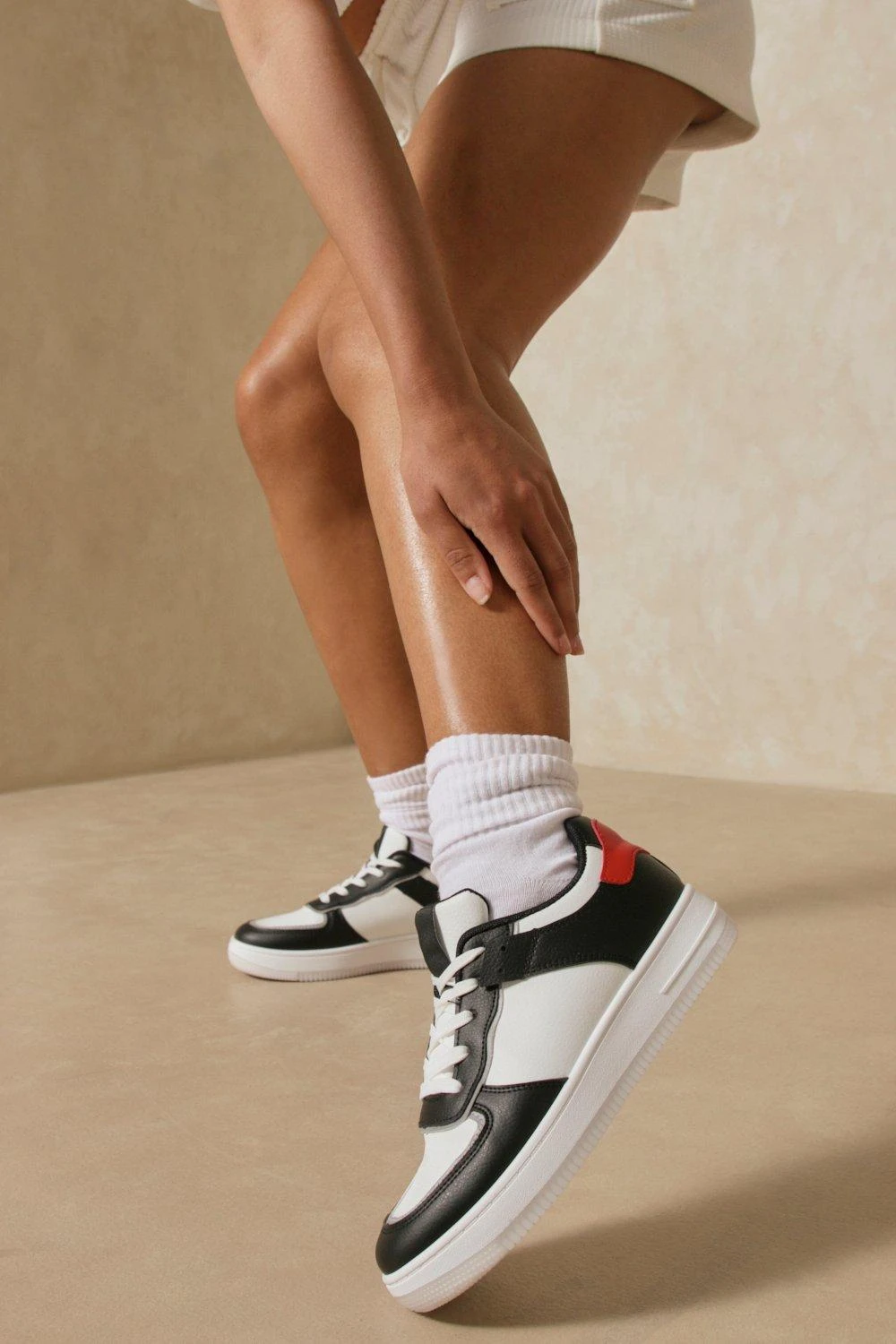 Contrast Panelled Trainers 3 Contrast Panelled Trainers