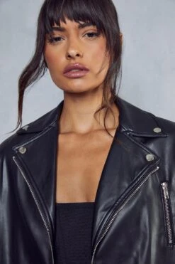 Longline Biker Jacket 13 Longline Biker Jacket -Cheap Sarto Tone Store black longline biker jacket 5