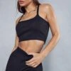 Ribbed Scoop Neck Boxer Short Co Ord -Cheap Sarto Tone Store black ribbed scoop neck boxer short co ord