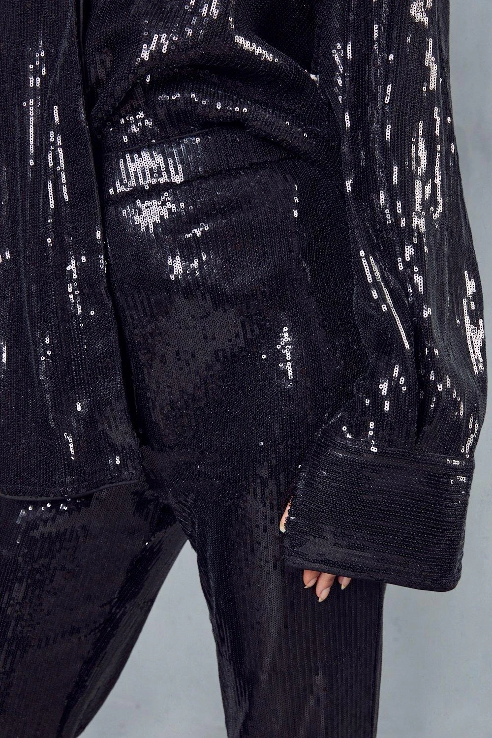 Sequin Flare Trouser 8 Sequin Flare Trouser - Image 6