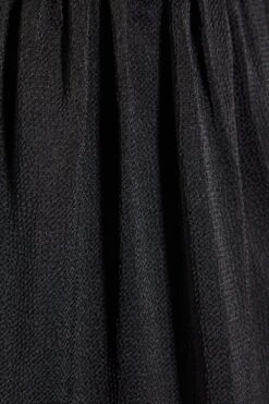 Textured Satin Strappy Cut Out Jumpsuit -Cheap Sarto Tone Store black textured satin strappy cut out jumpsuit 1 4