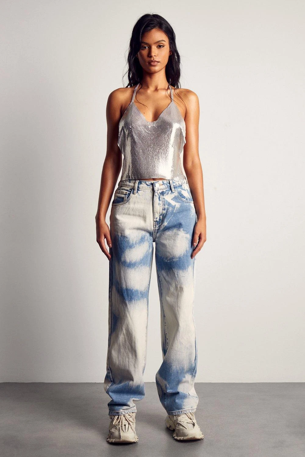 Cloud Wash Oversized Baggy Jeans 3 Cloud Wash Oversized Baggy Jeans
