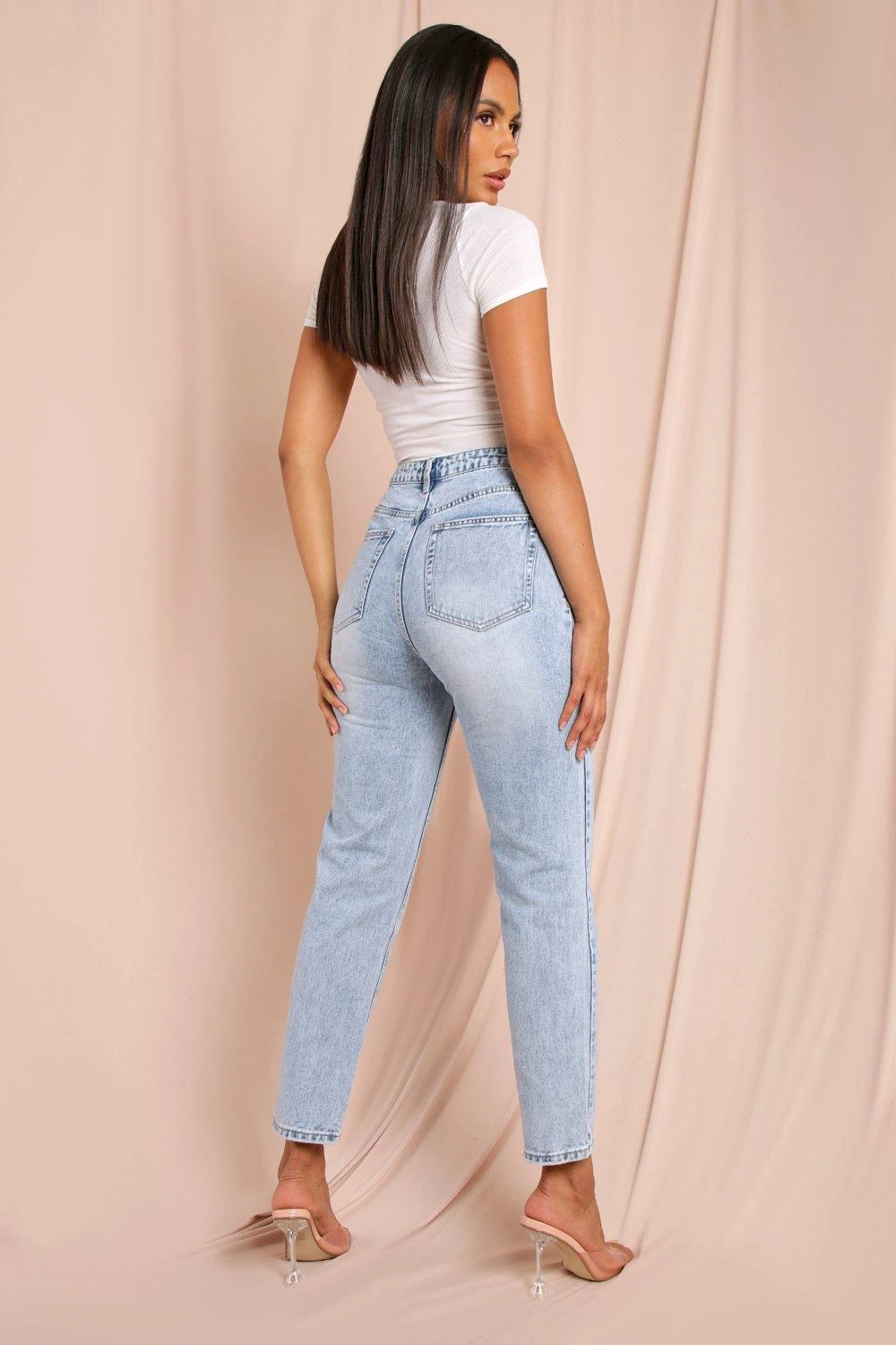 Cut Out Waist Detail Jeans 5 Cut Out Waist Detail Jeans - Image 3