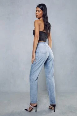 Diamante Straight Leg Jean 10 Diamante Straight Leg Jean -Cheap Sarto Tone Store blue diamante straight leg jean 2