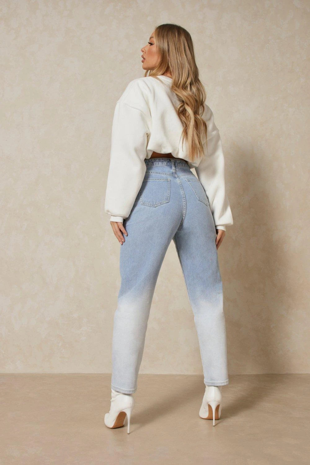 Missé Dip Hem Straight Leg Jean 5 Missé Dip Hem Straight Leg Jean - Image 3