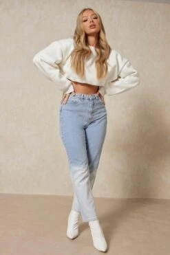 Missé Dip Hem Straight Leg Jean 10 Missé Dip Hem Straight Leg Jean -Cheap Sarto Tone Store blue missC3A9 dip hem straight leg jean 3