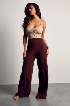 Cheap Sarto Tone Store 25 Crinkle Rib Wide Leg Trouser