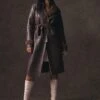 Leather Look Belted Teddy Lined Coat 2 Leather Look Belted Teddy Lined Coat -Cheap Sarto Tone Store chocolate leather look belted teddy lined coat