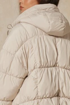 Mid Length Oversized Puffer 13 Mid Length Oversized Puffer -Cheap Sarto Tone Store eggshell mid length oversized puffer 5