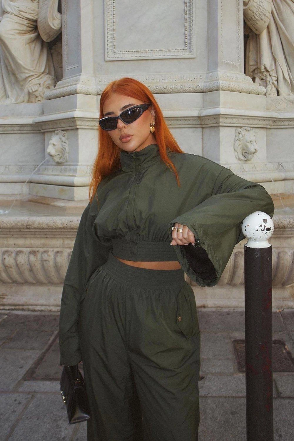 Miss Joslin Cropped Windbreaker Jacket 4 Miss Joslin Cropped Windbreaker Jacket - Image 2