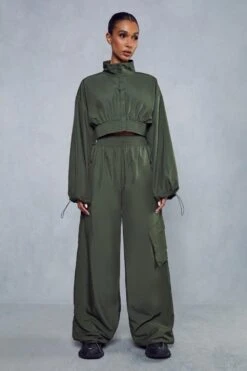 Miss Joslin Cropped Windbreaker Jacket 15 Miss Joslin Cropped Windbreaker Jacket -Cheap Sarto Tone Store green miss joslin cropped windbreaker jacket 5