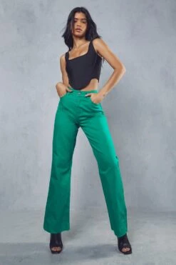 Raw Hem Jean -Cheap Sarto Tone Store green raw hem jean 4