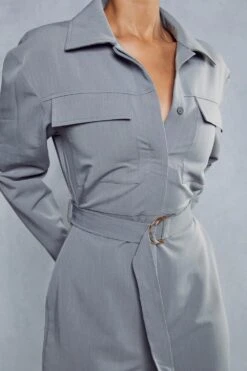 Miss Joslin Utility Jumpsuit -Cheap Sarto Tone Store grey miss joslin utility jumpsuit 7