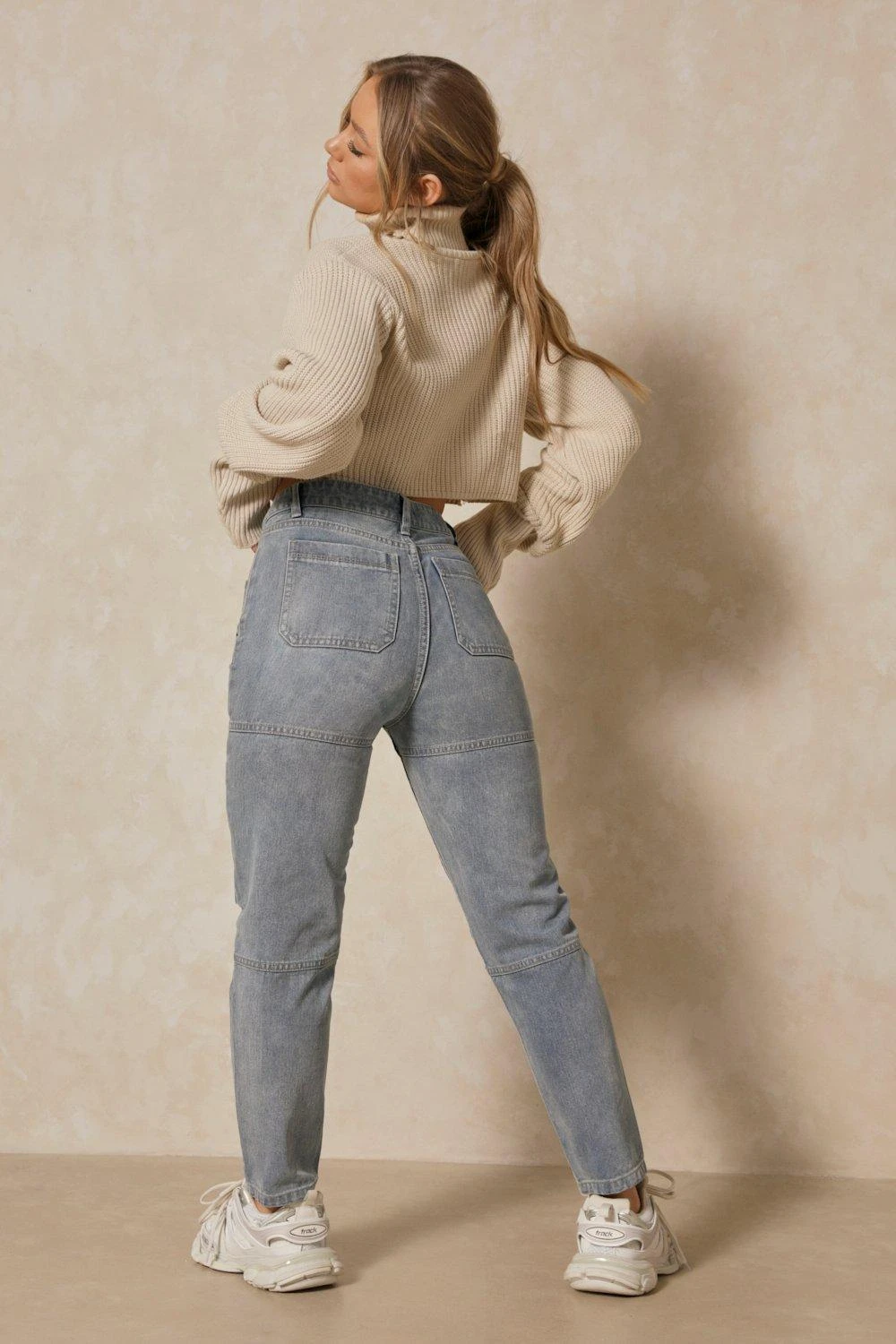 Cargo Pocket Detail Baggy Jeans 5 Cargo Pocket Detail Baggy Jeans - Image 3