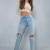 Distressed Mom Jeans 2 Distressed Mom Jeans -Cheap Sarto Tone Store light wash distressed mom jeans