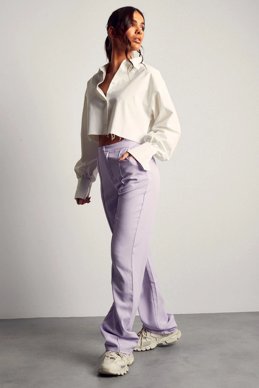 Seam Detail Straight Leg Trousers 3 Seam Detail Straight Leg Trousers