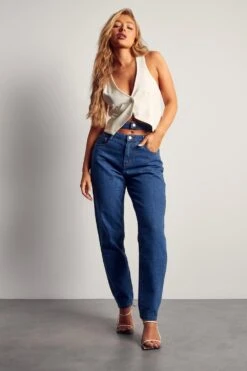 Double Waist Band Jean