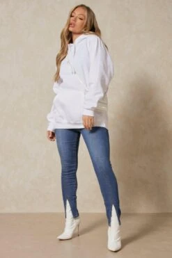 Front Seam Detail Skinny Jean