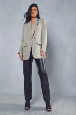 Double Button Cross Front Blazer 10 Double Button Cross Front Blazer -Cheap Sarto Tone Store mink double button cross front blazer 3