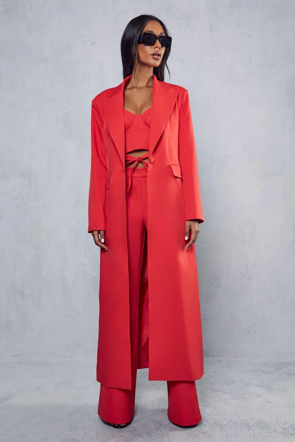Maxi Oversized Tailored Coat 4 Maxi Oversized Tailored Coat - Image 2