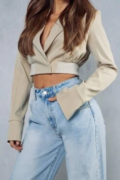 High Waisted Drop Pocket Baggy Jeans -Cheap Sarto Tone Store vintage wash high waisted drop pocket baggy jeans 5