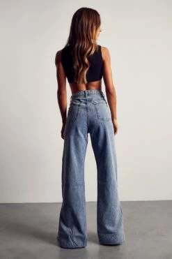 Miss Joslin Side Split Raw Hem Jean 10 Miss Joslin Side Split Raw Hem Jean -Cheap Sarto Tone Store vintage wash miss joslin side split raw hem jean 2