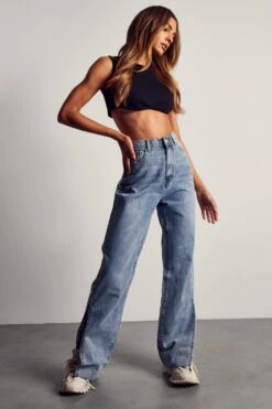 Miss Joslin Side Split Raw Hem Jean 11 Miss Joslin Side Split Raw Hem Jean -Cheap Sarto Tone Store vintage wash miss joslin side split raw hem jean 3