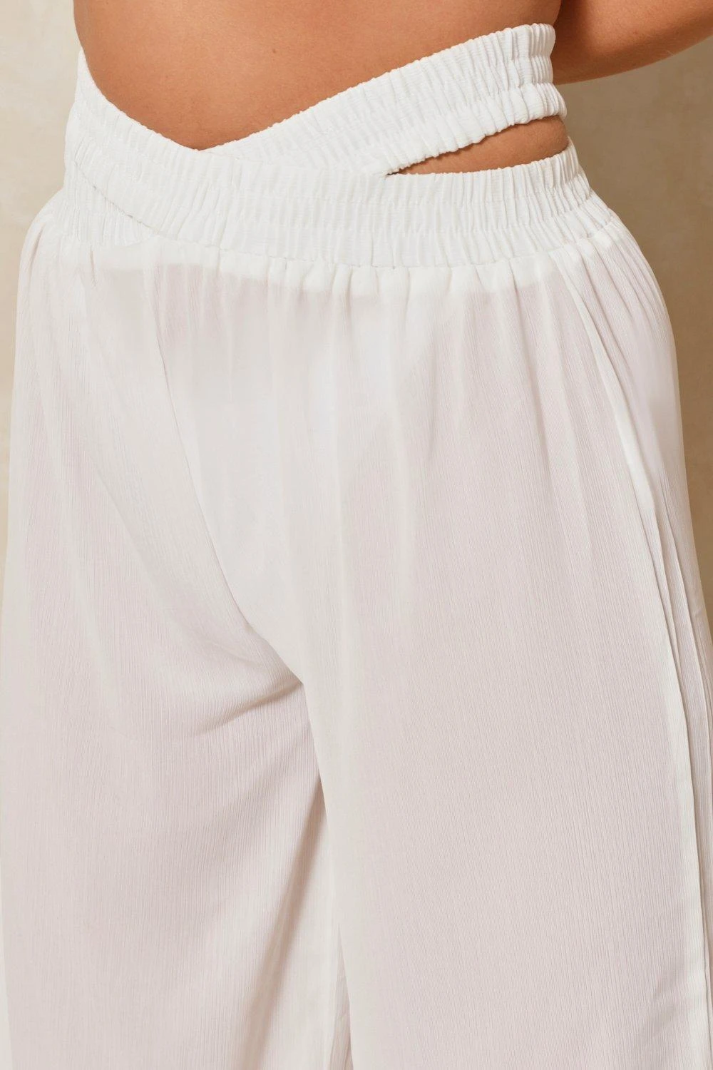 Sheer Cut Out Detail Trousers 7 Sheer Cut Out Detail Trousers - Image 5